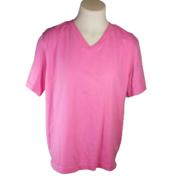 bill blass Tops - Bill Blass Pink Short Sleeve T-shirt Sz XL